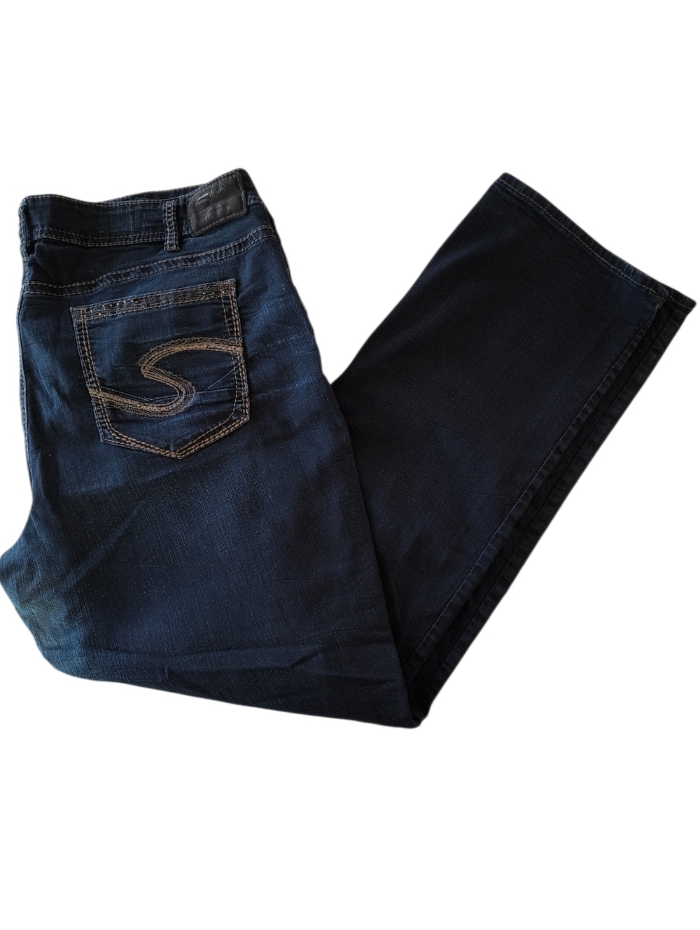 Silver Jeans Plus Size Suki Mid SlimBoot Cut Jeans Size 24